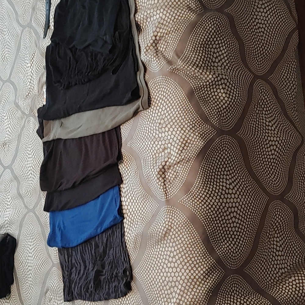 Bundle of mini and mid length skirts